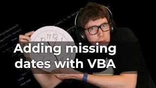 Learning VBA: Adding missing dates and replacing missing observations with previous value in Excel