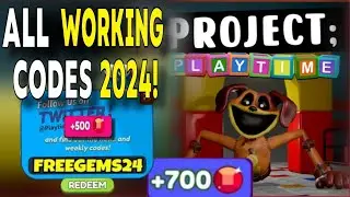 *NEW* ALL WORKING CODES FOR PROJECT PLAYTIME MULTIPLAYER IN JULY 2024! PROJECT PLAYTIME