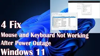 How to Fix Mouse and Keyboard Not Working After Power Outage