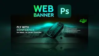 Website Banner Design in Photoshop – Create Eye-Catching Banners Like a Pro!