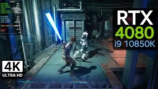 Star Wars Jedi: Survivor - 4K Epic Settings | RTX 4080 + i9 10850K