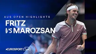 Taylor Fritz v Fabian Marozsan | Round Three | Australian Open 2024 Highlights 🇦🇺