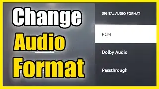 How to Fix No Sound & Change Audio Output Format on Amazon Fire TV (Fast Method)