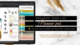 How to ORGANIZE your life in a planner! Planner PAL keeps all your notes and screenshots organized!