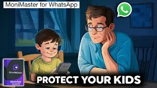 The Best app for parents to monitor their children, Monimaster for WhatsApp iPhone and Android