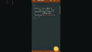 Hello World Program in Java  #shorts #viral #java