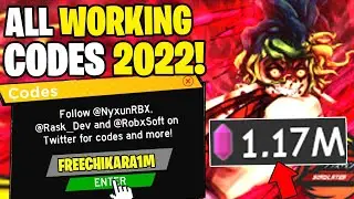 *NEW* ALL WORKING CODES FOR ANIME FIGHTING SIMULATOR 2022! ROBLOX ANIME FIGHTING SIMULATOR CODES