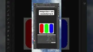 how to get a CRT Scan effect in Adobe Photoshop.