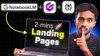 Create Stunning Landing Pages in 2 Mins Using AI! (for FREE)