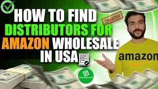 How To Find Distributors For Amazon Wholesale In USA🚚| How To Find Amazon FBA Wholesale Suppliers📦