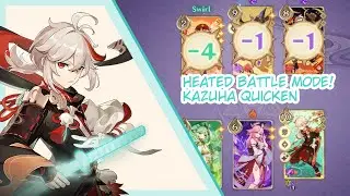 This Kazuha Deck Excels in TCG's Heated Battle Mode! | Genshin TCG