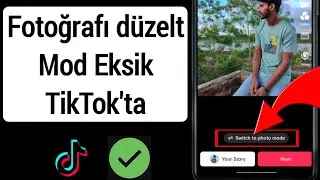 TikTokta Eksik Fotoğraf Modu Nasıl Onarılır (2023) | Tiktokta eksik olan fotoğraf modu