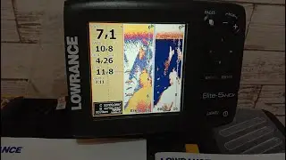 ЭХОЛОТ LOWRANCE ELITE 5 HDI ДЛЯ ЛОВЛИ СОМА НА КВОК.ПОКЛЕВКИ И ПОДХОДЫ СОМА НА ЭКРАНЕ.