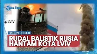 Rudal Balistik Rusia Hantam Lviv, Gedung-gedung Terbakar Ada Korban Jiwa