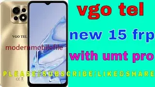 vgo tel new 15 frp umt pro