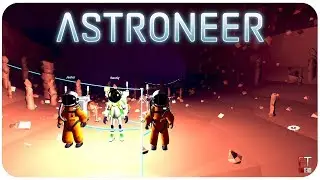 ASTRONEER: Исследуем пещеры #2