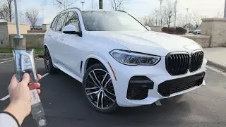 2022 BMW X5 xDrive 40i: Start Up, Walkaround, POV, Test Drive and Review