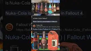 bro thought Nuka-Cola didn’t exist 💀 #fortnite