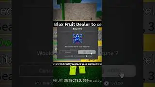 Giving noobs in first sea dream fruits 😊😊 #bloxfruits #shorts