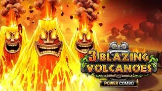 3 Blazing Volcanoes Power Combo slot by Infinity Dragon Studios | Trailer