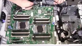 Lenovo x3500 M5 installing a system board