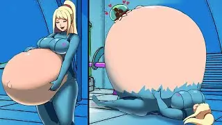 Metroid Vore : Samus Parasite Pregnancy Mission 🤰( No Damage )