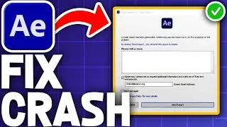 How To Fix After Effects Lagging / Crashing | Quick Tutorial