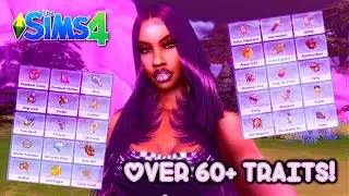 URBAN CC TRAITS HAUL 2021 • OVER 60+ TRAITS! • THE SIMS 4