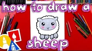 How To Draw A Cartoon Sheep