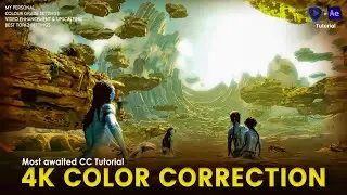 4k Quality Color Correction Tutorial | Avatar Edit CC