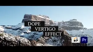 VERTIGO EFFECT! Fake a Cinematic Dolly Zoom in Adobe Premiere Pro (Drone)