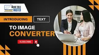 How to Convert Text into Image | Easy Tutorial Using AI | Online Tools Master
