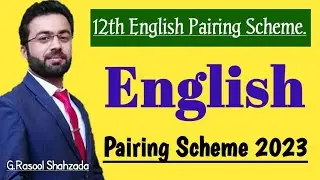 Pairing Scheme 2nd year English :: English Pairing Scheme 2023