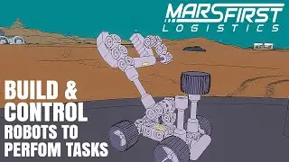 Mars First Logistics. Fun Logical Puzzle Game. Build & Control a Little Robot to Complete Tasks