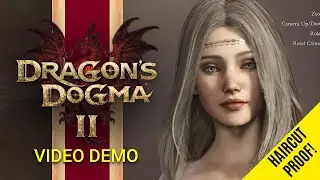 DEMO 🏅DRAGON'S DOGMA 2  FEMALE CHARACTER CREATION WITH SLIDERS  2025