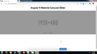 Angular Material Carousel Slider