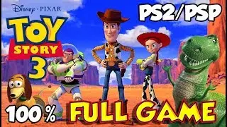 Disneys Toy Story 3 FULL GAME 100% Longplay (PS2, PSP)