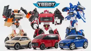 Tobot Korea Transformers NEW 2023 X Y Z Ionic 5 Avante Staria Vehicles Robot Toys