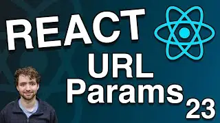 URL Parameters in Router - React Tutorial 23