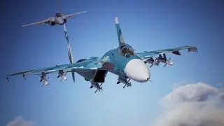 Sukhoi Su-33 Gameplay - Ace Combat 7 - 4K-2160p