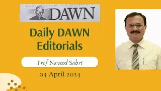 Dawn Editorials 04 April 2024