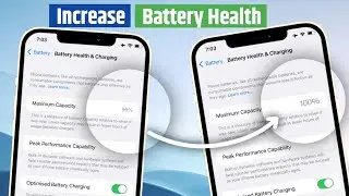 How To increase Battery Health in iPhone | iPhone Battery Health Kaise Badhaye | Battery Health |