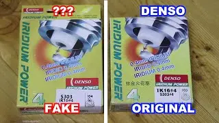 Подделка! Как отличить свечи Denso  ik16 5303