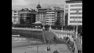 nostalgische Bucht San Sebastián