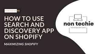 How to use Shopify Search & Discovery App | #shopify| Mastering Shopify