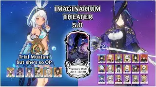 NEW! Imaginarium Theater 5.0 Visionary Mode Act 1 - Act 10 Full Stars | Genshin Impact