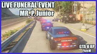 LIVE Funeral Event Mr. P. Junior| Convoy And Escort | FiveM | Carolina State RP | DOJ