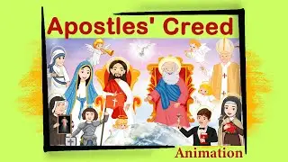 Apostles' Creed | I believe in God | Prayer for kids|Creed  for kids|Catholic prayers|Catholic Faith