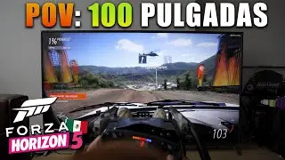 FORZA HORIZON 5 EN UNA TV DE 100