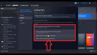 How To Stop Or Pause Background Downloads While Playing Game In Steam